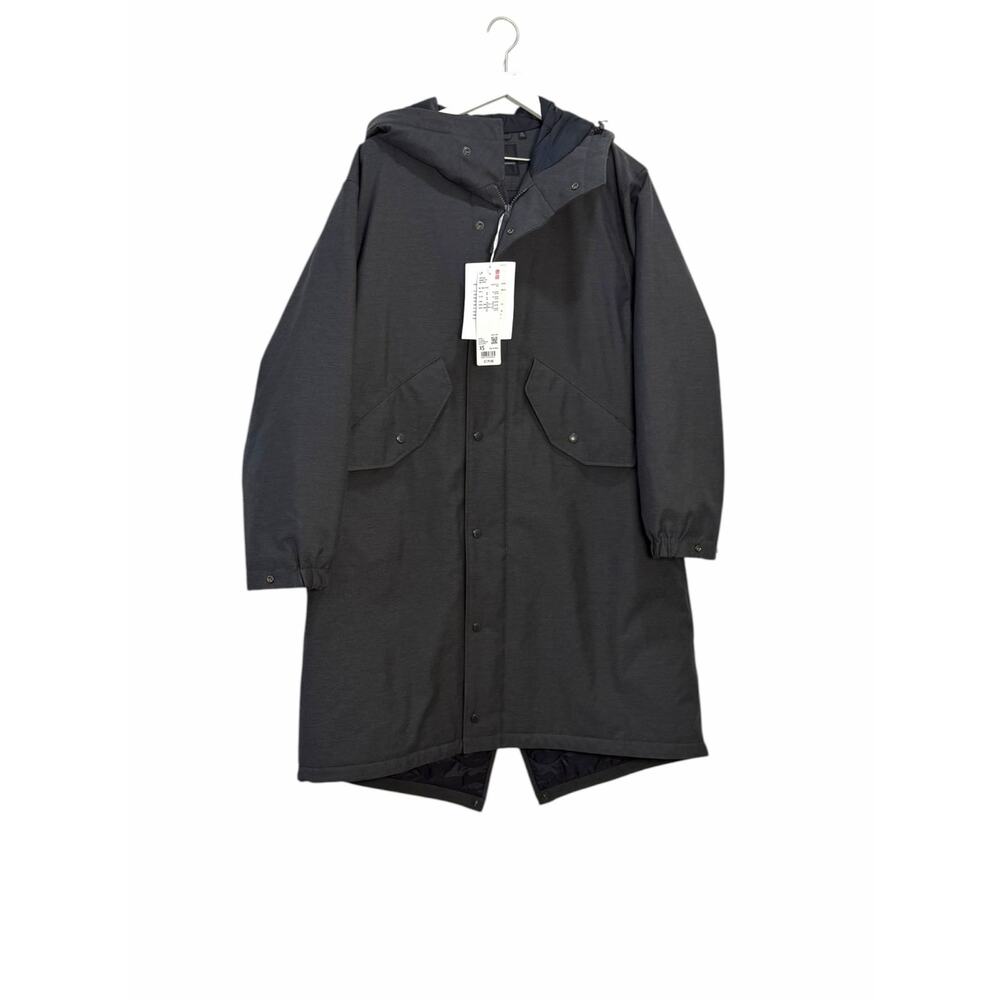 UNIQLO x Engineered Garments PUFFTECH Hooded Coat Gray XS